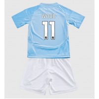 Dres Nottingham Forest Chris Wood #11 Tretina pre deti 2024-25 Krátky Rukáv (+ trenírky)